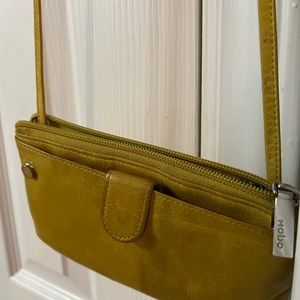 Hobo small yellow crossbody purse
